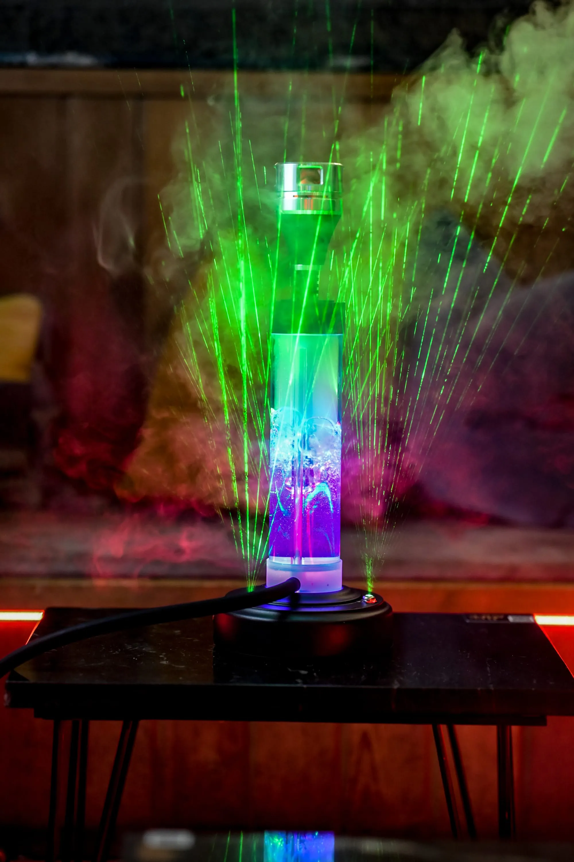 Premium shisha at Fire & Ice outdoor terrace, Hatch End London